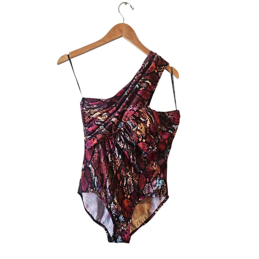 Magicsuit Queen Cobra Goddess Underwire One-Piece L8406 Womens Size 12 slimming - Picture 6 of 8